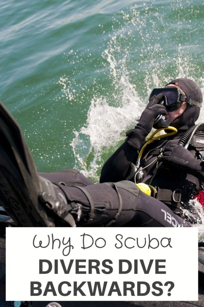 Why Do Scuba Divers Dive Backwards